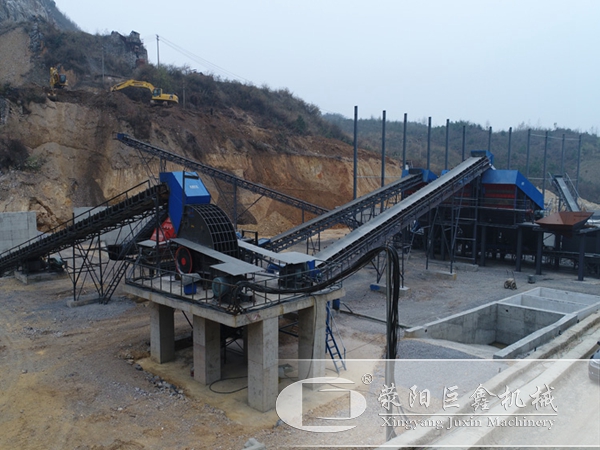 时产200t/h石灰石机制砂生产线