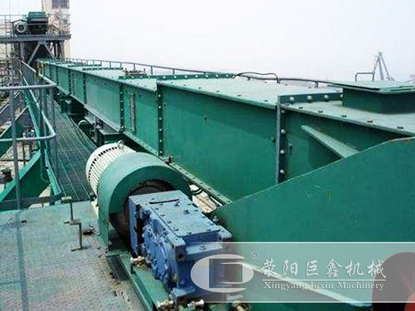 埋刮板输送机客户现场