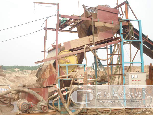 时产100吨河沙选铁生产线