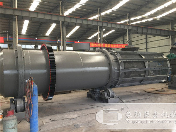 新型搅拌滚筒洗石机